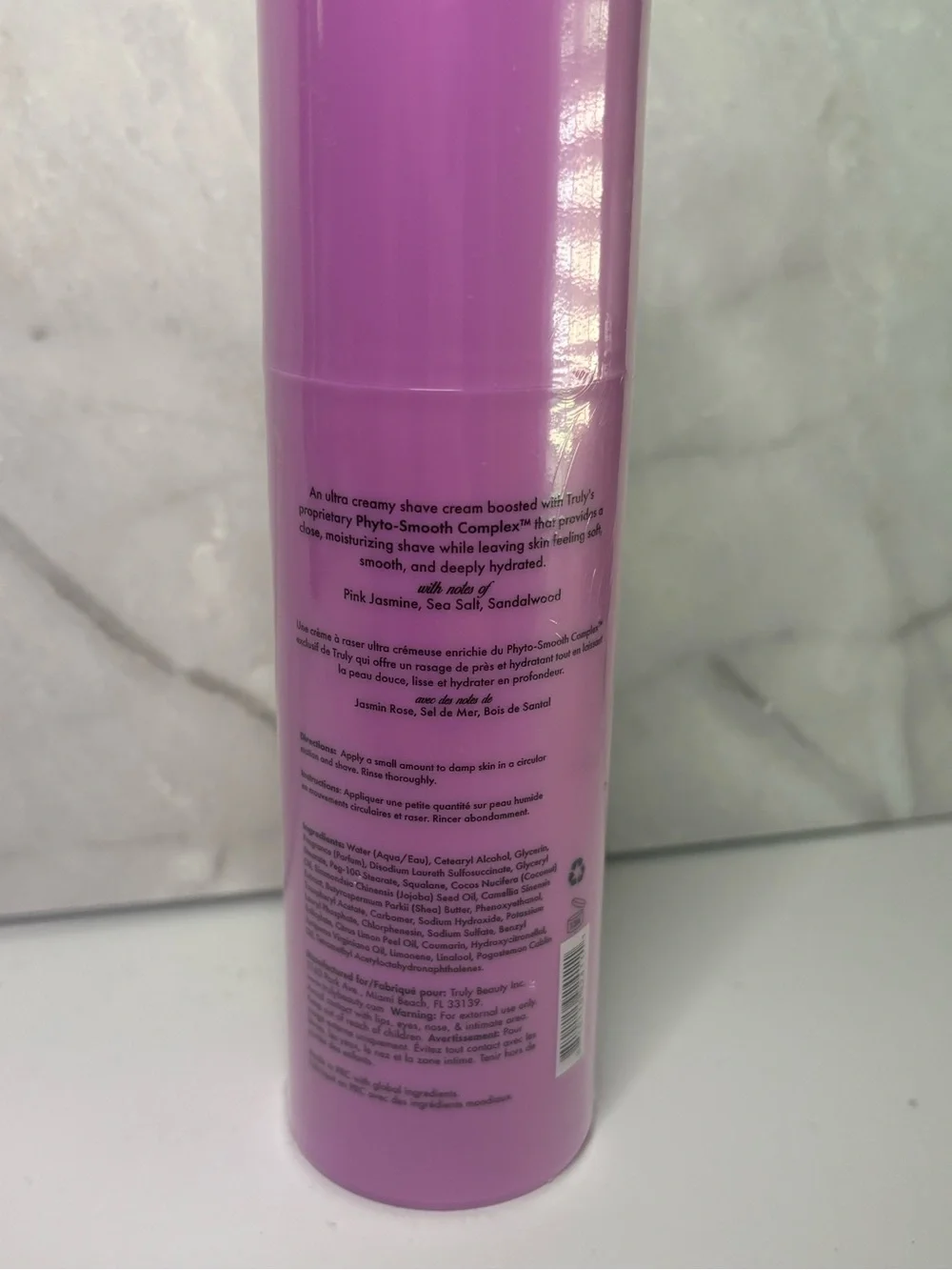 NEW/Sealed TRULY Smooth Legend Hydra-Smooth Shave Cream 5 fl oz - Smooth Legend